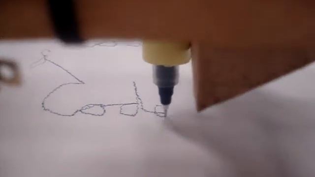 RepRap@HoGent drawing some text... смотреть онлайн