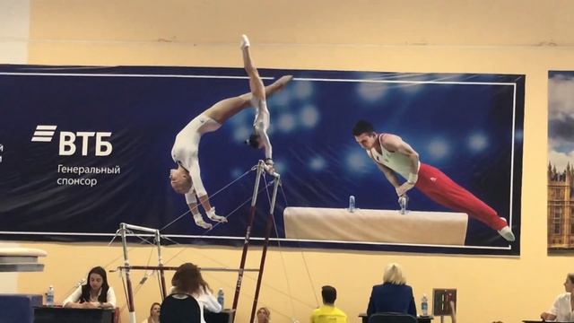 Ус Елизавета - Разновысокие Брусья - CI - МС смотреть онлайн