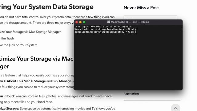 How To Clear System Data Storage On a Mac смотреть онлайн