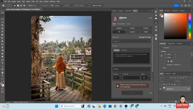 Generative fill is gone? | Free Generative fill AI for all Photoshop | Alpaca Ai Full Tutorial смотреть онлайн