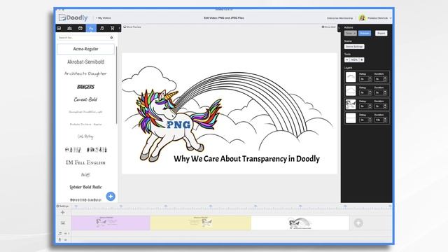 How to use PNG and JPEG Files in Doodly | DOODLY Tutorials смотреть онлайн