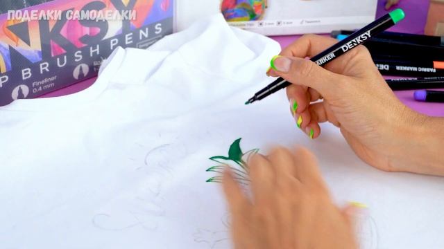 Обзор необыкновенных маркеров DENKSY на Поделки Самоделки смотреть онлайн