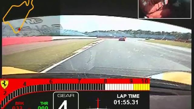 Sam Smeeth racing in Ferrari 458 Challenge at Silverstone June 13 смотреть онлайн