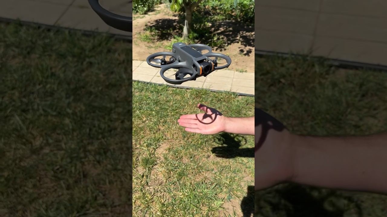 DJI AVATA 2 как посадить на руку #shorts смотреть онлайн