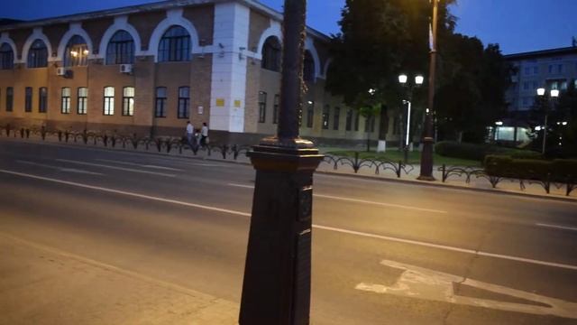 Прогулка по вечерней Тюмени. Мост влюбленных