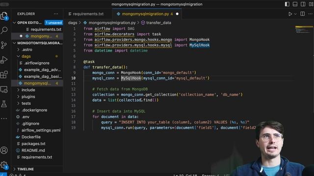 How to Migrate Data from MongoDB to a MySql Database with Airflow! смотреть онлайн