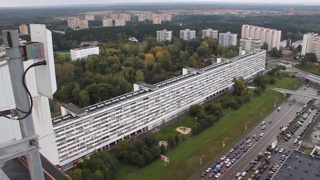 Зеленоград с крыши бизнес-центра смотреть онлайн