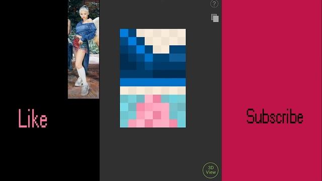Making Jennie (Blackpink) Minecraft skin [SPEED] смотреть онлайн
