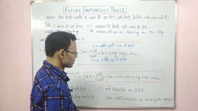 Learn Eng video-30 | Future Continuous Tense | All Tense | Learn complete English here | смотреть онлайн