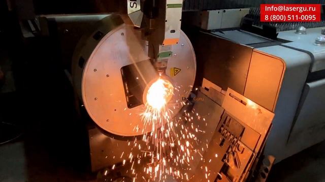 Лазерный станок для раскроя листового металла с модулем для резки труб SEKIRUS P2906M-3015LT-23600⚡