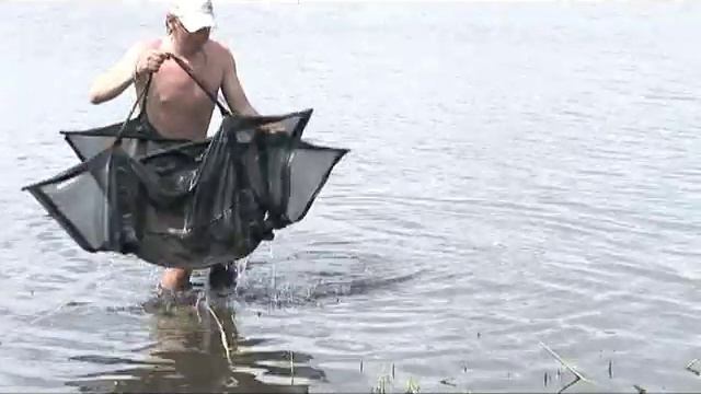 МОНСТР Донбасса 2011. Cоревнования по спортивной ловле карпа. смотреть онлайн