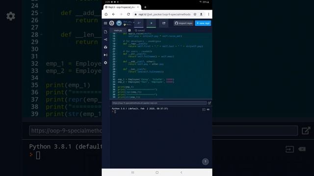 Object Oriented Programming in Python - Overloading (1) смотреть онлайн