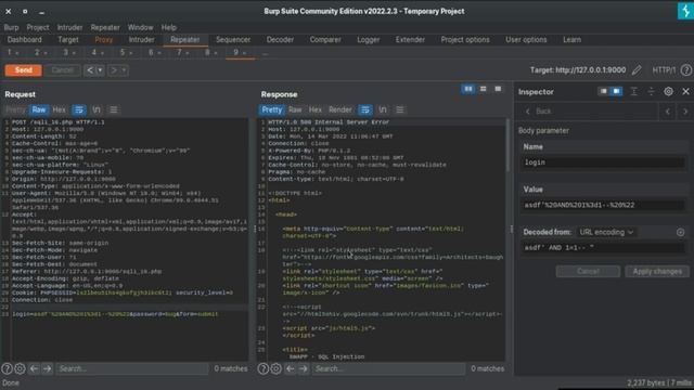 Hacking bWAPP #16 SQL Injection ( Login Form/User ) ? #bWAPP смотреть онлайн