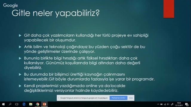 Git (VCS) nedir? Neden Kullanılmalı? (Canlı Yayın) смотреть онлайн