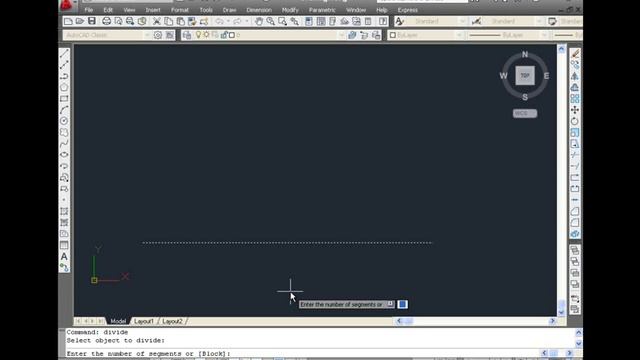 AutoCAD Tutorial - Divide Command смотреть онлайн