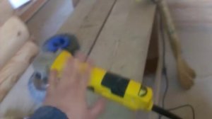 Шлифуем сруб , выбор инструмента часть 1