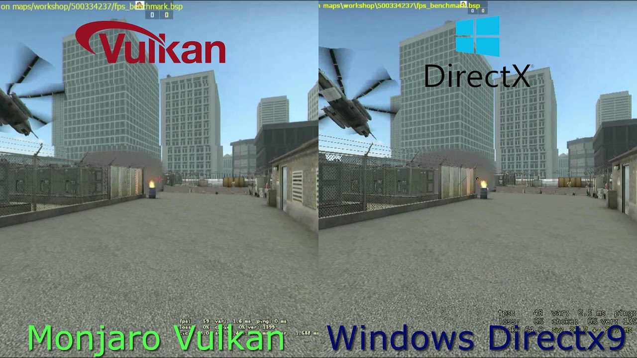 Тест csgo vulkan на linux manjaro против windows.mp4 смотреть онлайн