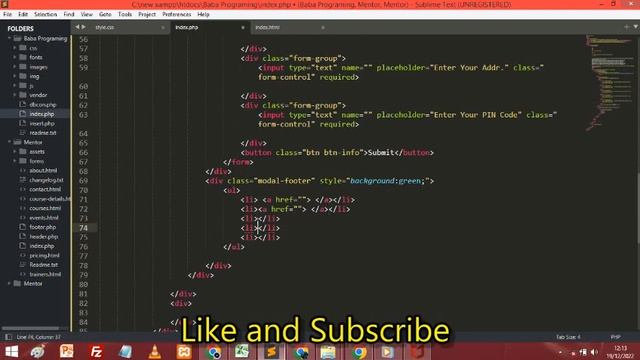 how to create pagignation in bootstrap | next and pre page смотреть онлайн