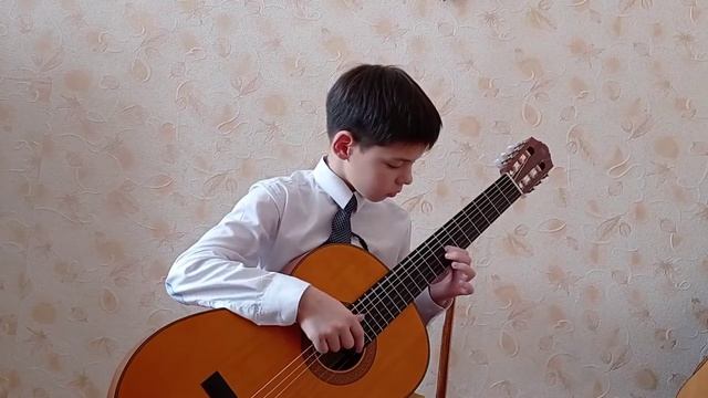 Д.Пернамбуко "Кубинский танец". Исполняет Блюденов Арсений смотреть онлайн