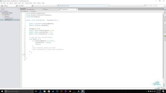 Orbital Paths in Unity, Part 3: Making a Planet Orbit смотреть онлайн