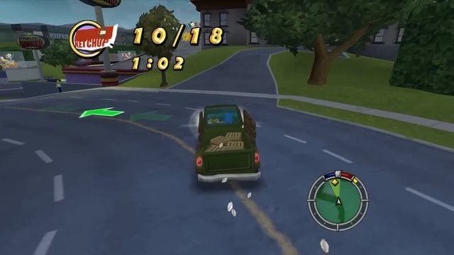 The Simpsons: Hit & Run, GTA for kids смотреть онлайн