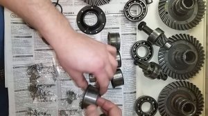 Дефектовка и ремонт редуктора мотоцикла Урал.