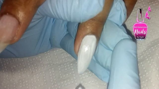 Acrylic Infill | Matte Teal Gel Polish | Geometric Stamping | Nail Art Design смотреть онлайн