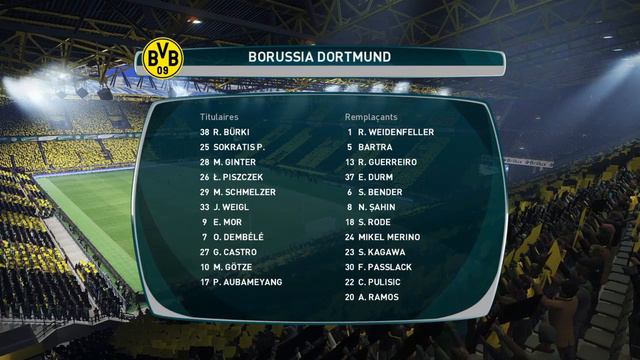 PES 2017 Data Pack 2 Signal Iduna Park Entrance and GamePlay смотреть онлайн