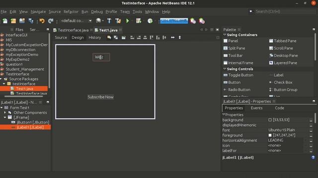 How to align a Java Netbeans 12.1 output into center смотреть онлайн