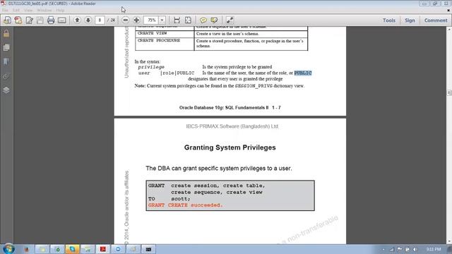 oracle sql part2 chapter 1 смотреть онлайн