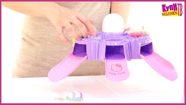 Hello Kitty. Игровой набор для ванны "Домик-горка" (003078) смотреть онлайн