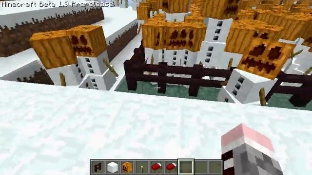 Minecraft Beta 1.9 Pre-Release: Snow Golems смотреть онлайн