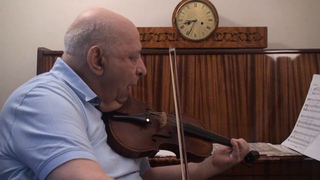 Arkady Karpilovsky playing Für Elise Beethoven solo violin. смотреть онлайн
