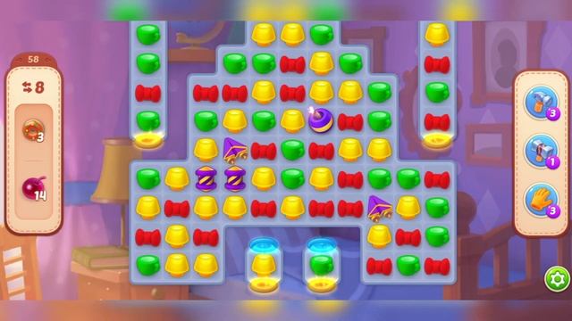 Homescapes: Mini Game Level 58 - Android Gameplay Walkthrough смотреть онлайн