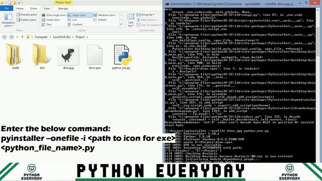 Python to Executable: Converting Python Code to Standalone Apps using PyInstaller Step-by-Step Guid смотреть онлайн