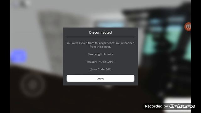 Что делать если забанили в Don't leave the house or be kicked ROBLOX? смотреть онлайн