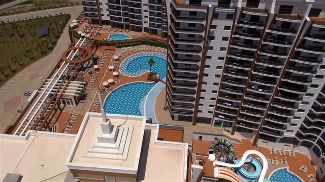 Hava Çekim Azura Park Alanya Cebeci Construction.Airkopter.com смотреть онлайн