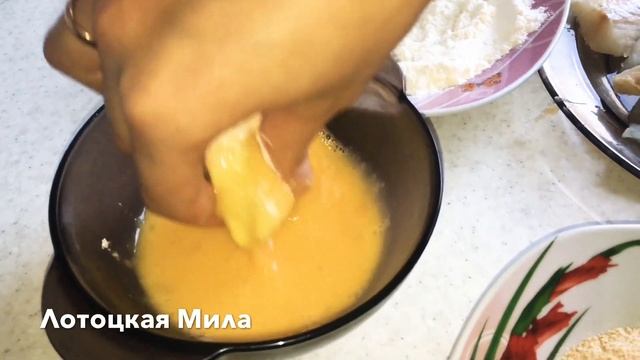 Минтай в панировке - вкусная рыба смотреть онлайн