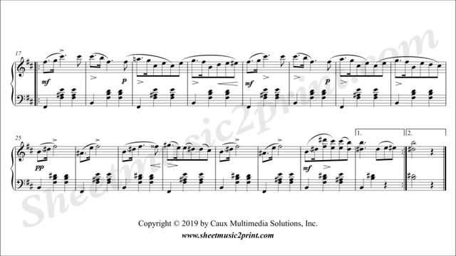 Schubert : Waltz No. 6, Op. 18, D 145 смотреть онлайн