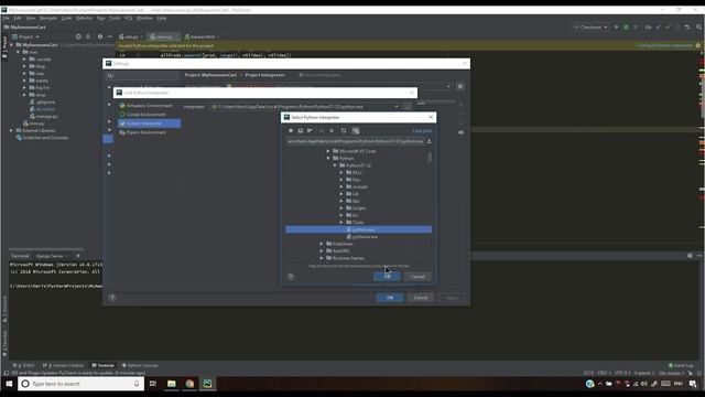 [Solved] Invalid python interpreter selected for the project pycharm смотреть онлайн