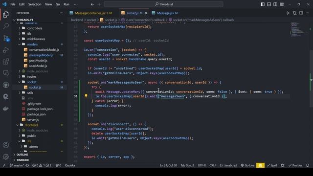 How Whatsapp Implements Seen/Unseen Messages | ReactJS And Socket смотреть онлайн