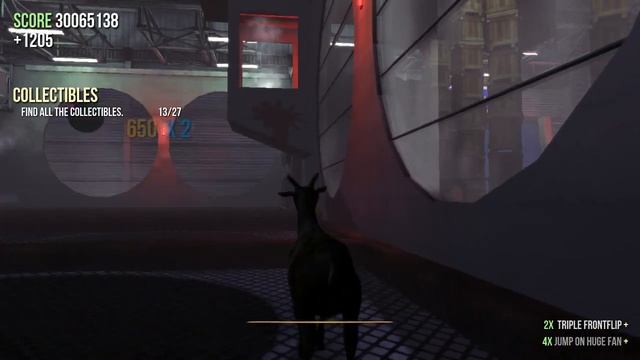 Как заработать много очков в Goat Simulator легким способом от Kertid смотреть онлайн