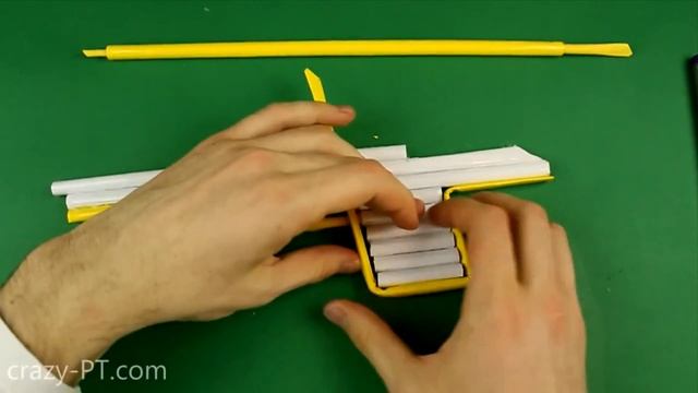 How to Make -Как сделать Арбалет из бумаги(Мини Арбалет) смотреть онлайн