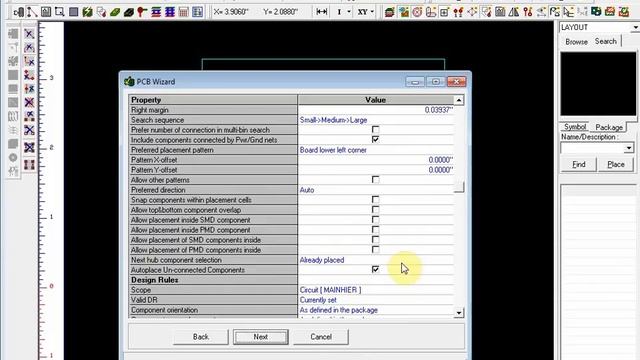 Complete layout design using PCB Wizard in EDWinXP смотреть онлайн