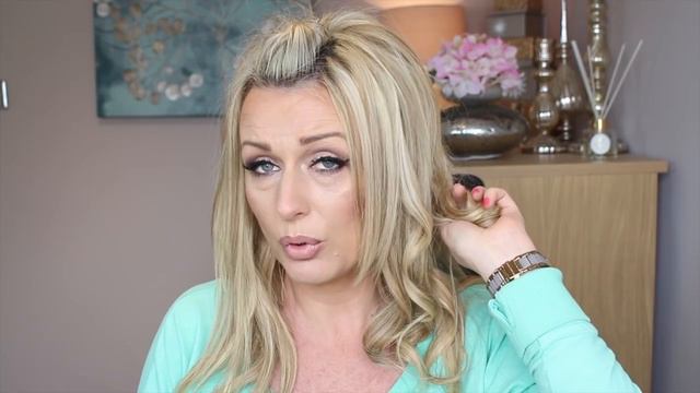 Hair Tutorial | Hair Extensions and Auto Rotating Curling Wand смотреть онлайн