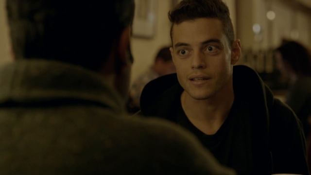 Эллиот разоблачает владельца кофейни (Мистер Робот)