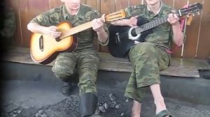 Розовый вечер - Армейская песня под гитару