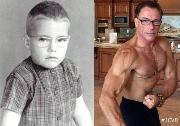 Как менялся Жан-Клод Ван Дамм