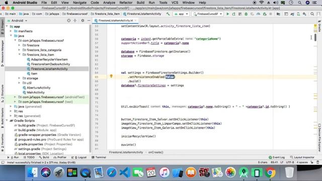 Firestore kotlin - Off-line e cache смотреть онлайн