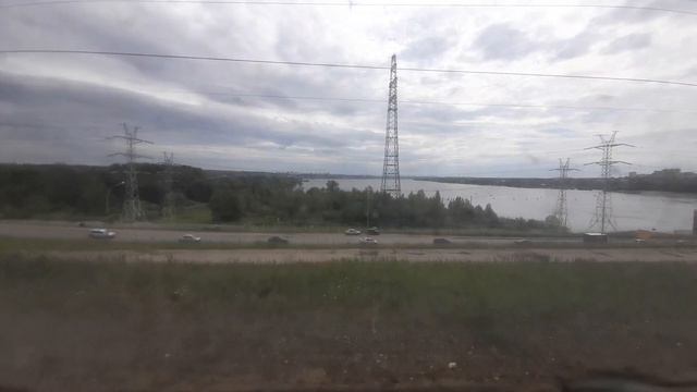Электропоезд ЭД2Т 0021, участок Лёвшино Кабельная смотреть онлайн